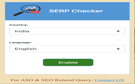 SEO SERP Checker screenshot