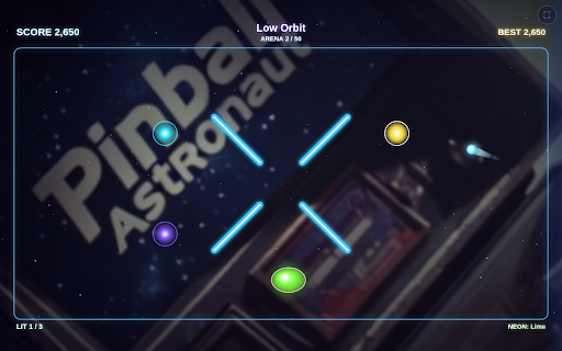 Pinball Astronaut screenshot