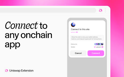 Uniswap Extension screenshot