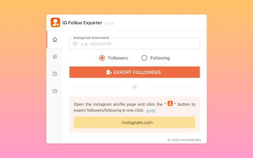 IGFollowExporter - Export Instagram Followers screenshot