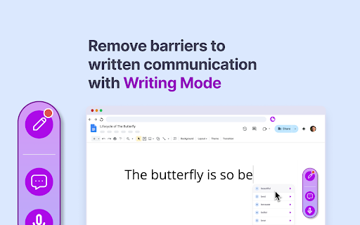 Mote for Google Chrome™ screenshot