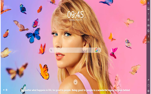 Taylor Swift MeaVana screenshot
