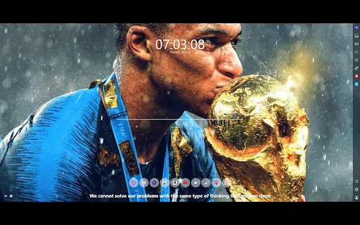 Kylian Mbappé MeaVana screenshot