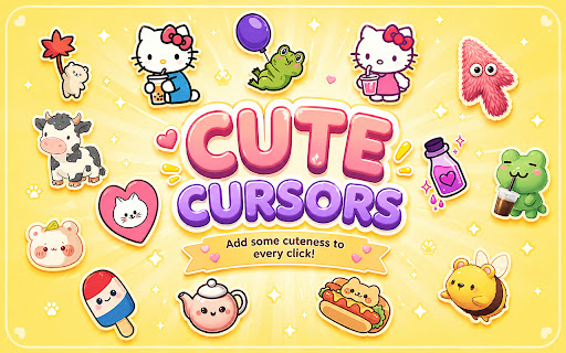 Cute Cursor - Kawaii Cursor for Chrome screenshot