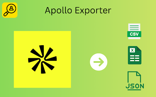 Apollo Exporter - Extract & Export Apollo B2B Leads screenshot