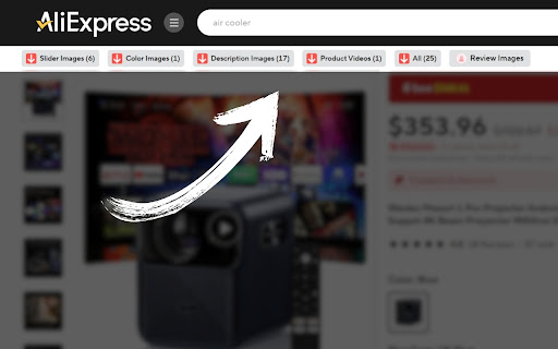 AliSave Pro - Download AliExpress Images screenshot