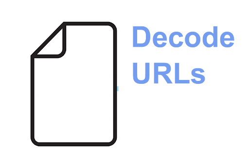 Decode URLs screenshot