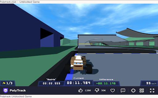 Polytrack Unblocked Game screenshot