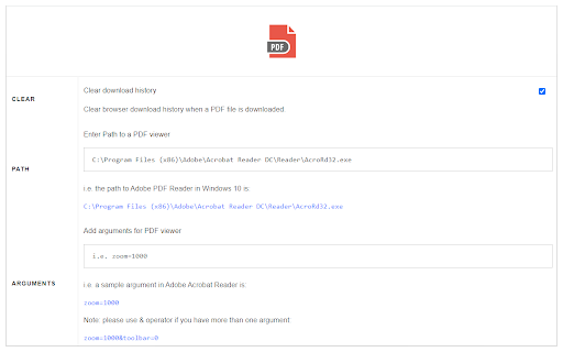 Open in PDF Viewer screenshot