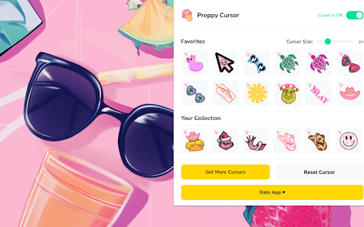 Preppy Cursor ★ Custom Cursor for Chrome™ screenshot