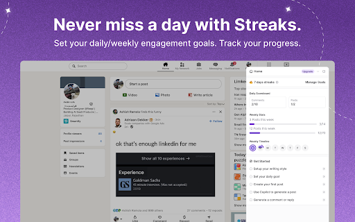 Reepl - AI Comment & Reply Assistant for LinkedIn® and X screenshot