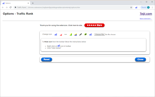 Traffic Rank screenshot