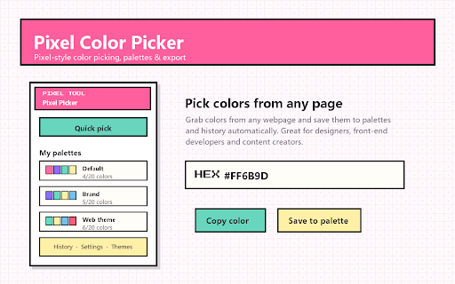 Pixel Color Picker - 像素吸色器 screenshot