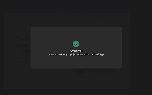 Udesly Template Configurator screenshot