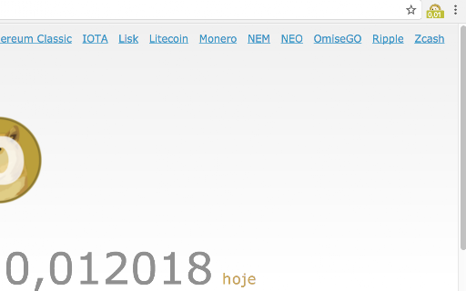 Dogecoin Hoje screenshot