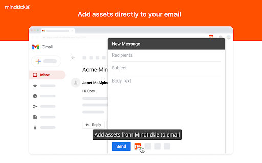 Mindtickle for Gmail screenshot