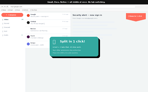 Tab Resize On Chrome™ screenshot