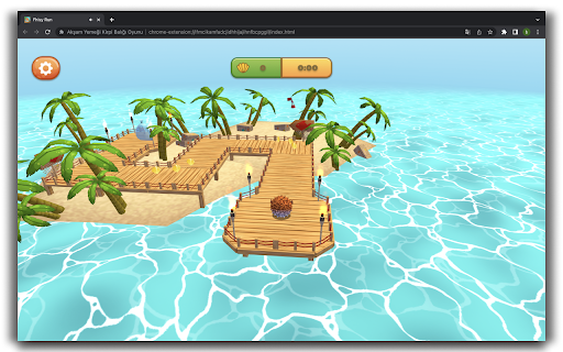 Supper Puffer Fish Game - HTML5 Game screenshot