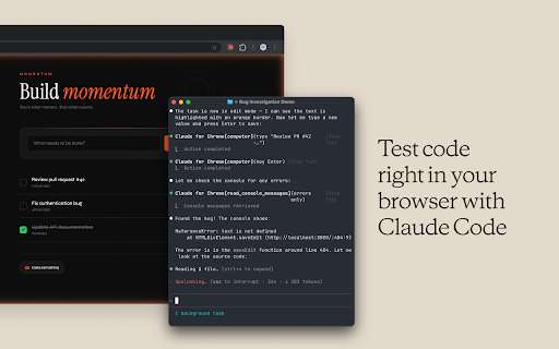 Claude screenshot