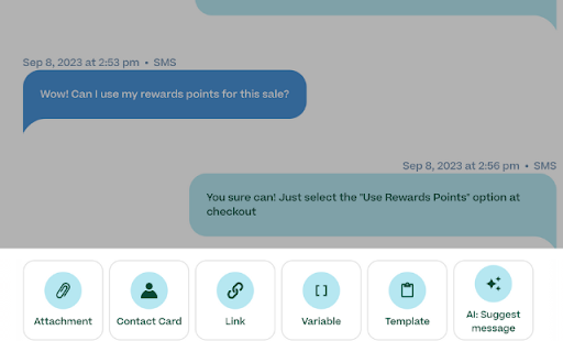 Mobile Text Alerts screenshot