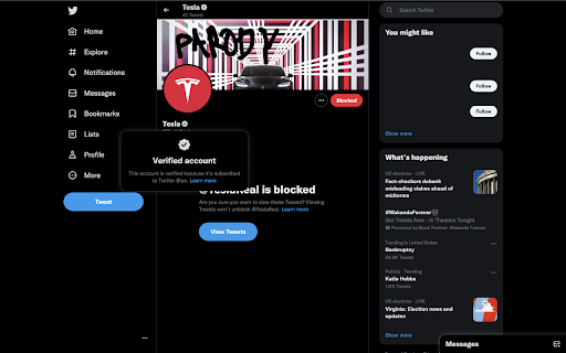 Blue Blocker screenshot