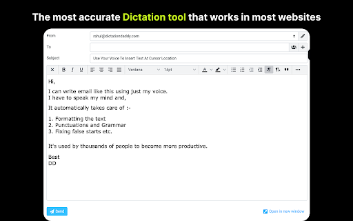 Speech to Text & Dictation - DictationDaddy screenshot