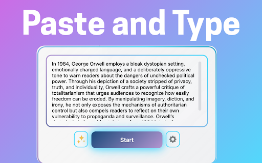 Typster - Human Auto Typer for Google Docs screenshot
