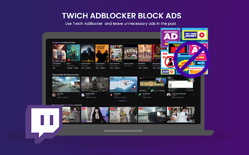 Twitch adblocker screenshot