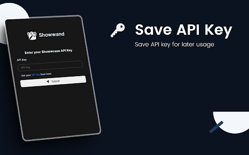 Showwand screenshot
