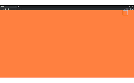 Empty New Tab Page - Select Your Background. screenshot