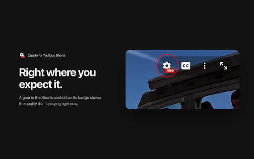 Quality for YouTube Shorts screenshot