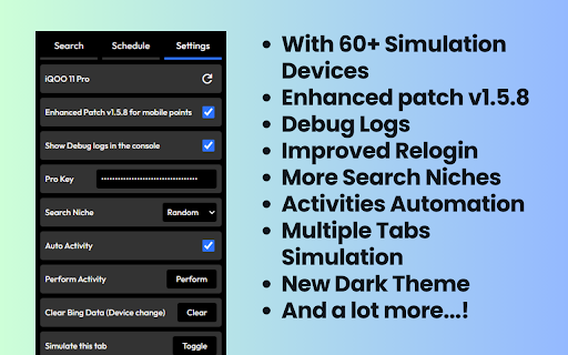 Rewards Search Automator screenshot