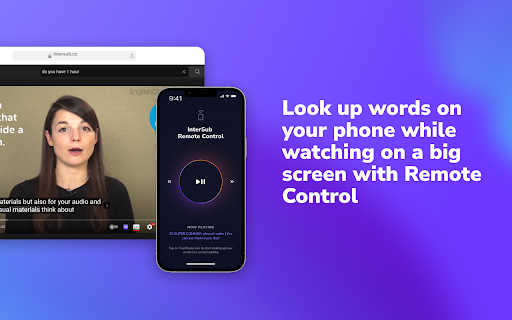 Dual Subtitles & AI Translation - InterSub screenshot