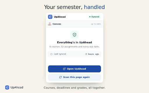 UpAhead Sync Companion screenshot