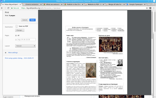 Website to PDF screenshot