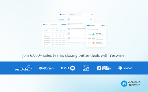 Vendasta Yesware: Smart Sales Outreach From Your Inbox screenshot