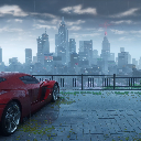 Ferrari Rainy City Live Wallpaper icon