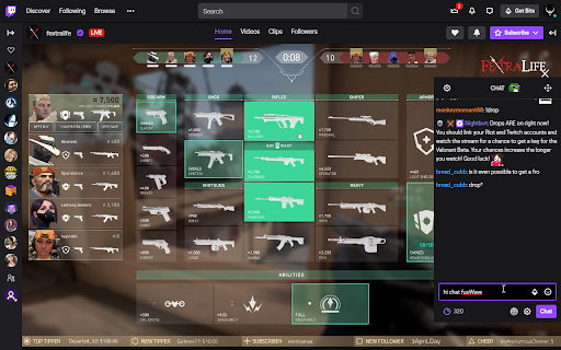Anu Twitch Chat Overlay screenshot