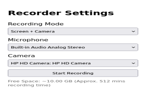 Screen Recorder - Local screenshot