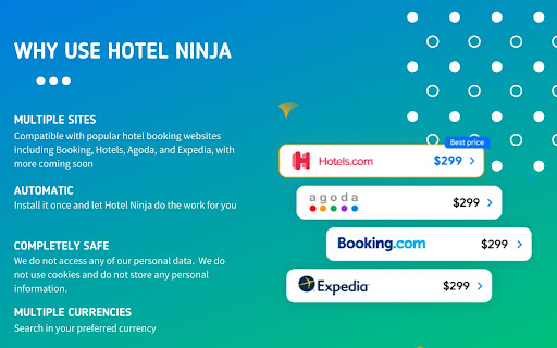 Hotel Ninja: Compare Booking, Expedia & Hotels.com Prices screenshot