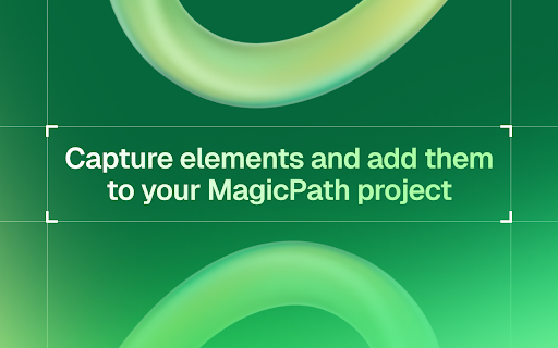 Web Capture - HTML to React with MagicPath screenshot