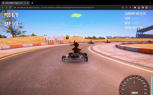 Kart Racing Simulator Game screenshot