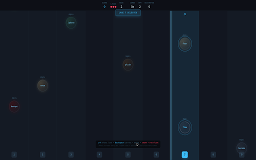 StarType Typing Practice — Typing Tutor & WPM Game screenshot