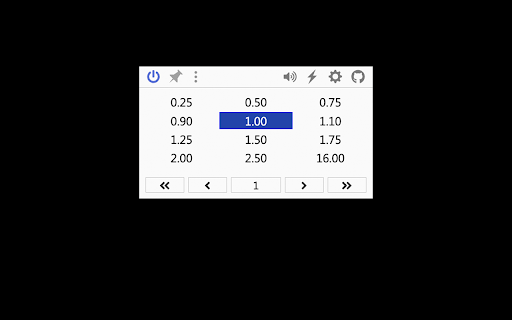 Global Speed - Video Speed Control screenshot