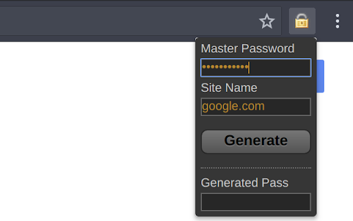 Password Generator screenshot