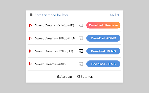 Video Downloader Plus screenshot