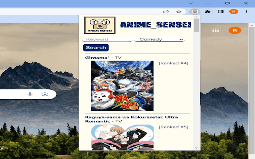 Anime Sensei screenshot