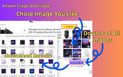 Amazon Images & Videos Downloader screenshot