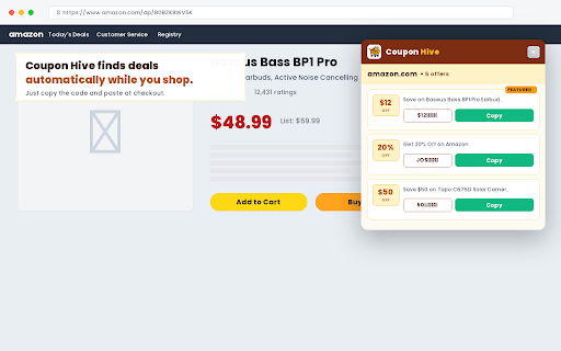 Coupon Hive screenshot