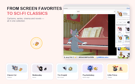 Custom Cursor for Chrome – Anime, Games & Characters screenshot
